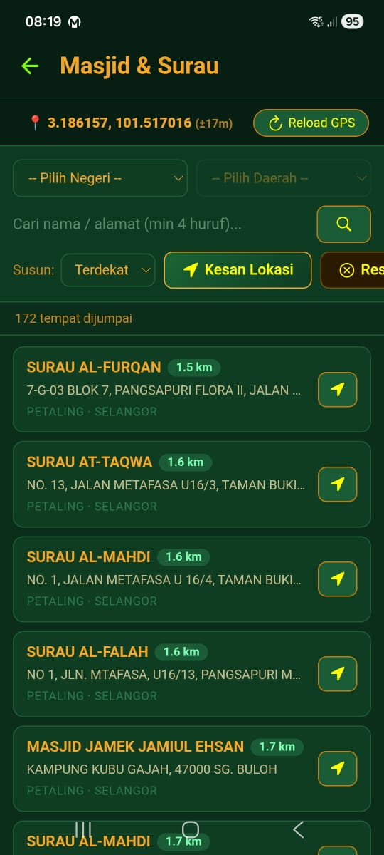 Masjid dan Surau