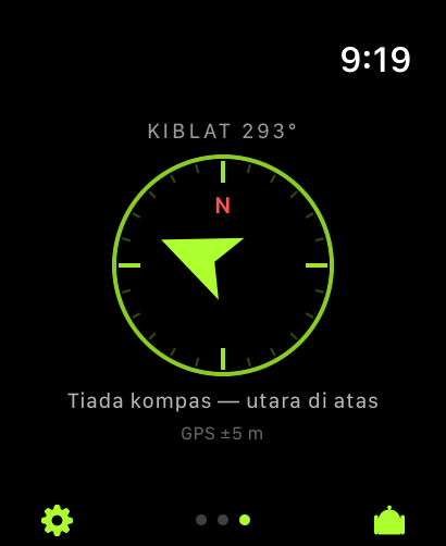 Watch Qibla Compass